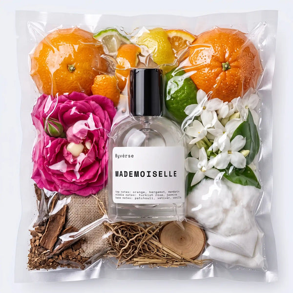 Mademoiselle Extrait de Parfum bottle – orange, jasmine and patchouli fragrance with vanilla drydown
